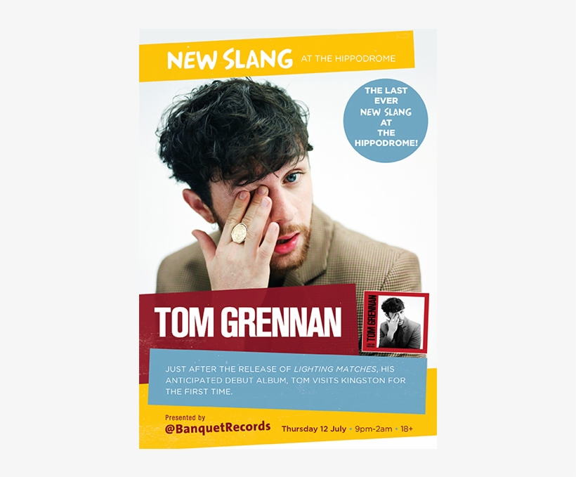 Tom Grennan, New Slang Is On The Move - Tom Grennan Tour Dates, transparent png