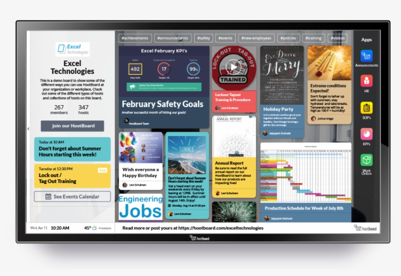 The Kiosk Platform That Delivers - Hootboard, Llc, transparent png
