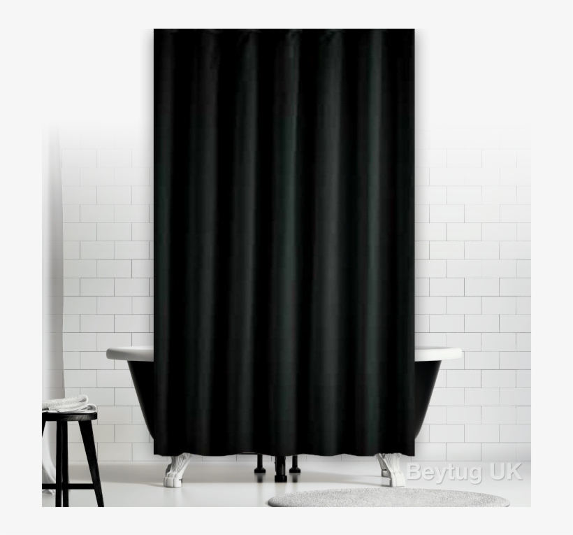 Black Shower Curtain Cool Style Fabric Plus A Shower Curtains With