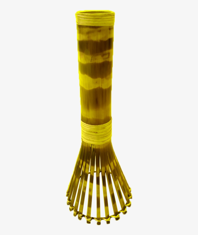 Standing Brown And Yellow Flower Vase - Yellow, transparent png