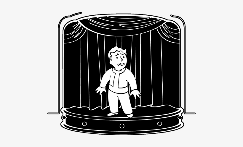 Icon Curtain Call - Fallout, transparent png