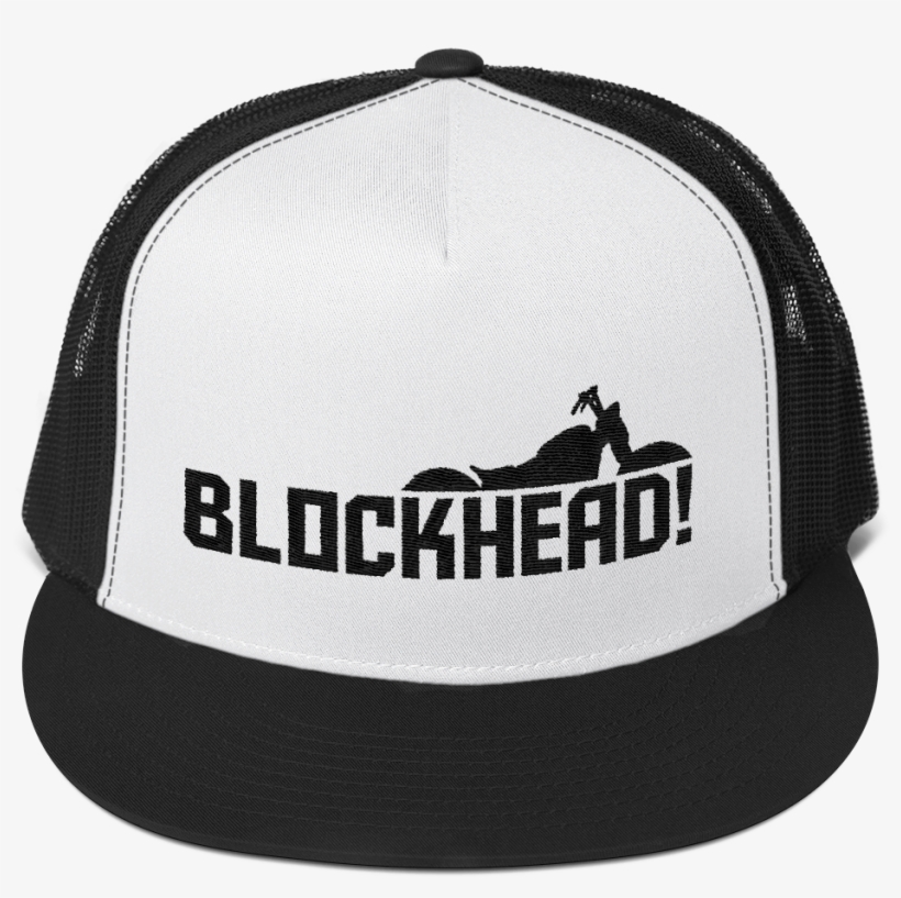 Blockcycle Trucker Hat Blockheadmoto - Baseball Cap, Dope, Caps, Trucker Cap, Embroidered, transparent png