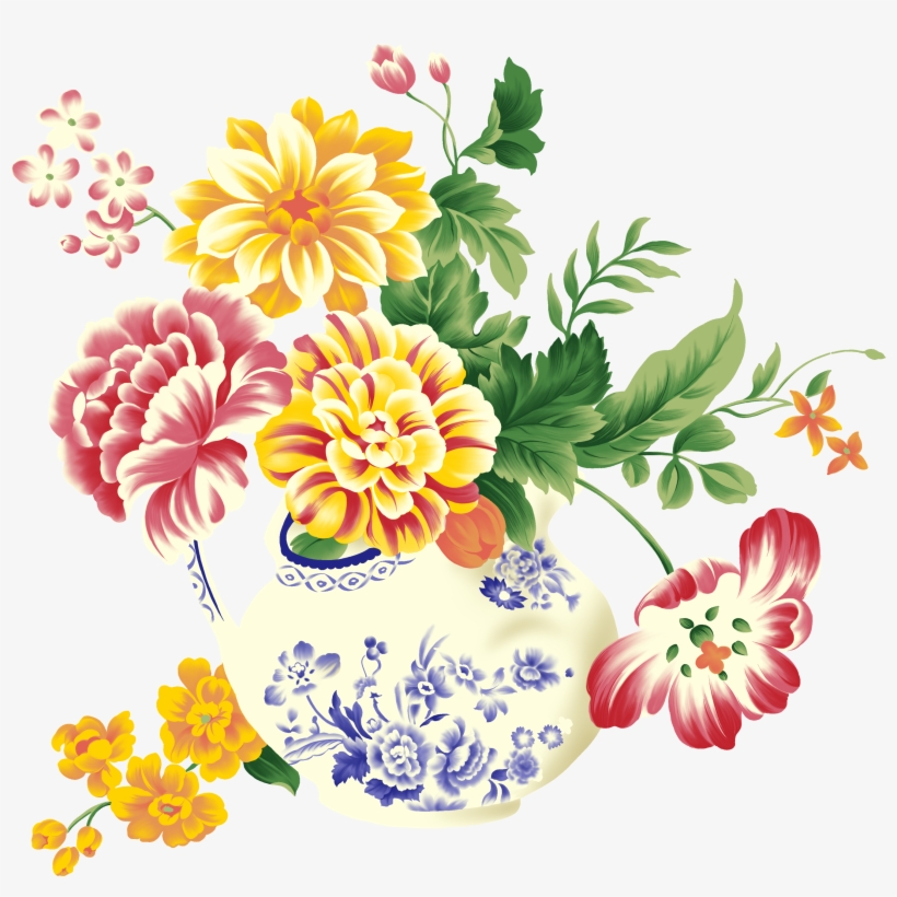 Vase Png - Blancho Bedding Flowerpot - Wall Decals Stickers Appliques, transparent png