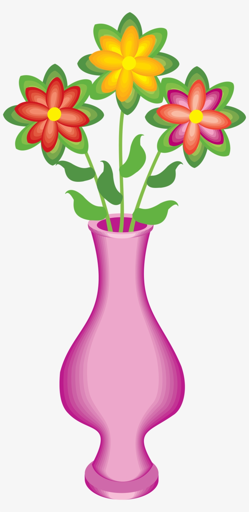 Vase Png - Ваза С Цветами Рисунок Png, transparent png