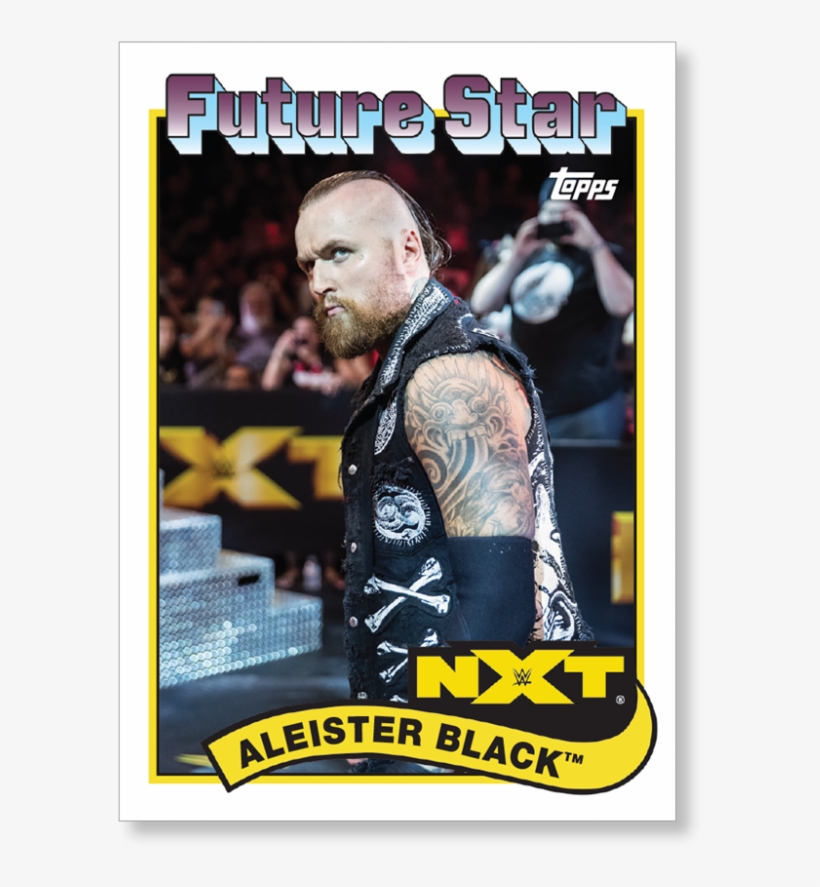 2018 Topps Wwe Heritage Aleister Black - Wwe, transparent png
