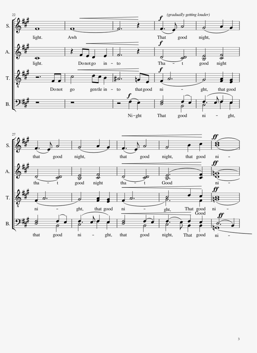 The Dying Light Sheet Music Composed - Sheet Music, transparent png