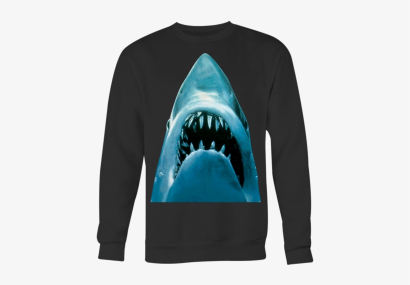 Jaws Just The Shark From The Classic Cult Hit Oversize - Jaws 1975 Movie Poster, transparent png