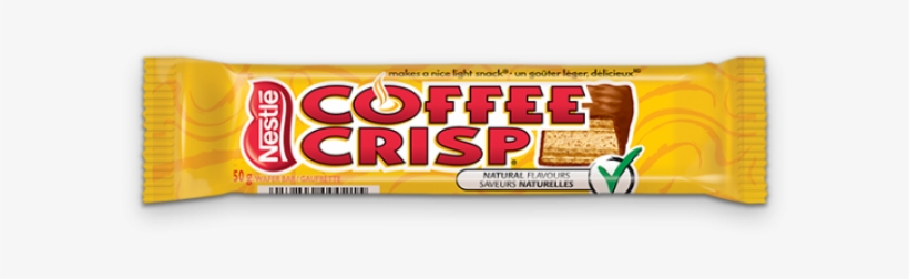 Coffee Crisp Chocolate Bar - Nestle Coffee Crisp Candy - 1.76 Oz Bar, transparent png