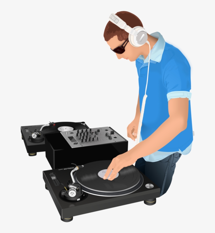 Disc Jockey Dj Mixer Music - Dj Vector Png Png, transparent png