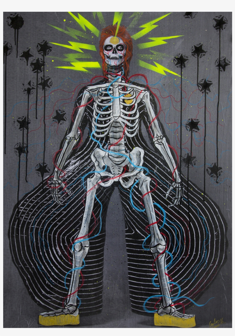 Rock Icon David Bowie 70x100cm - David Bowie, transparent png