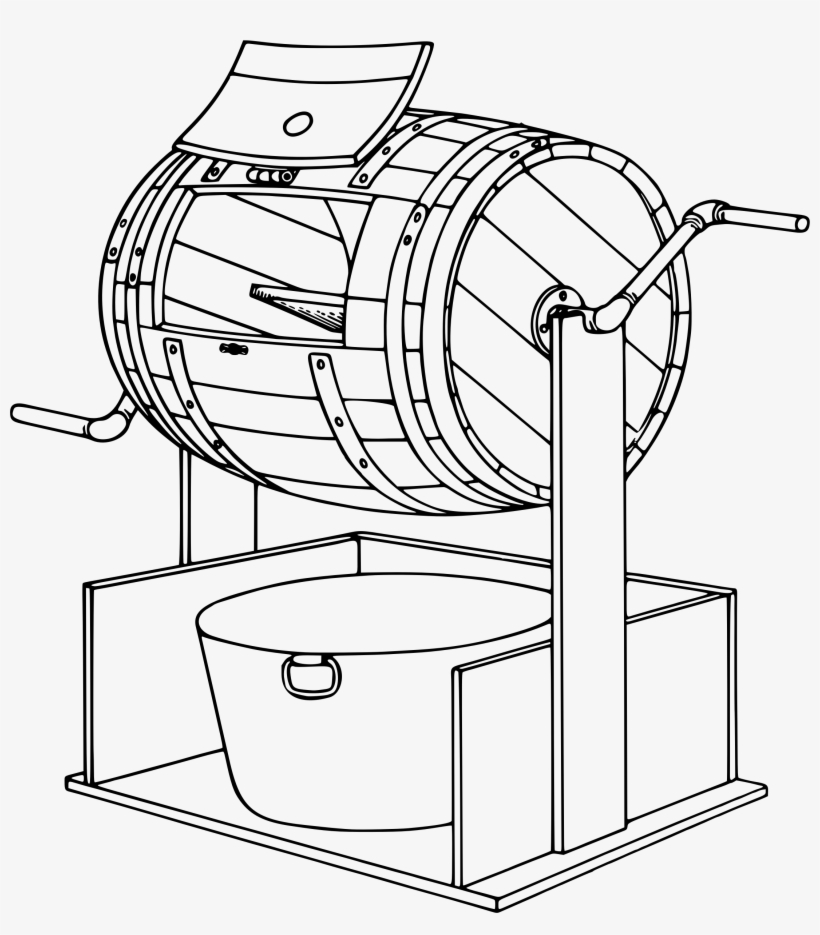 This Free Icons Png Design Of Rotary Drum Mixer, transparent png