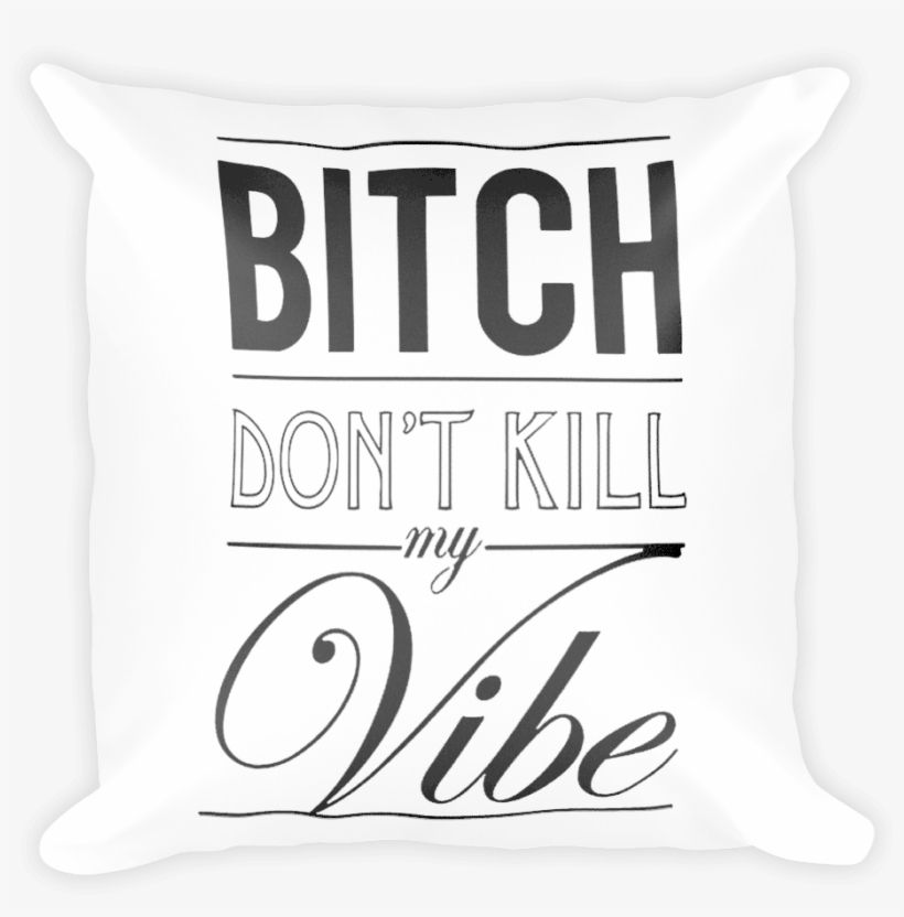 Bitch Vibeblk Mockup Back, transparent png