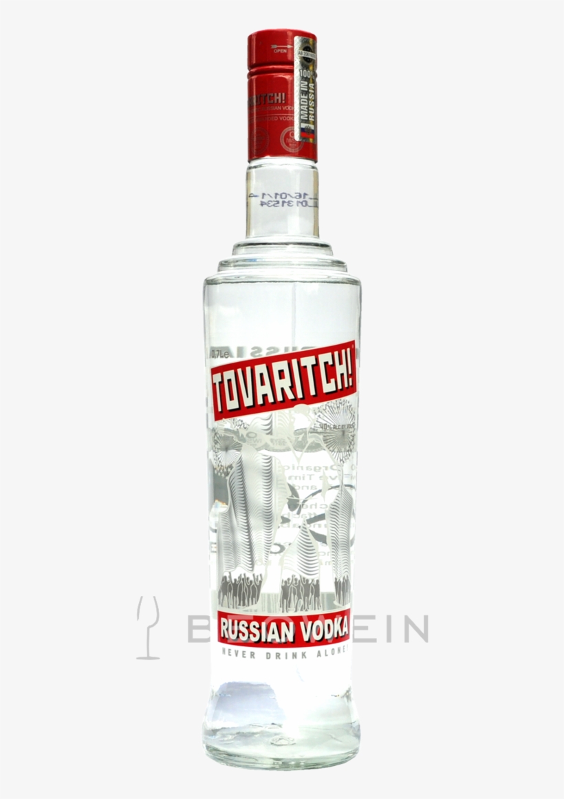 Tovaritch Russian Vodka 0,7 L - Russischer Wodka, transparent png