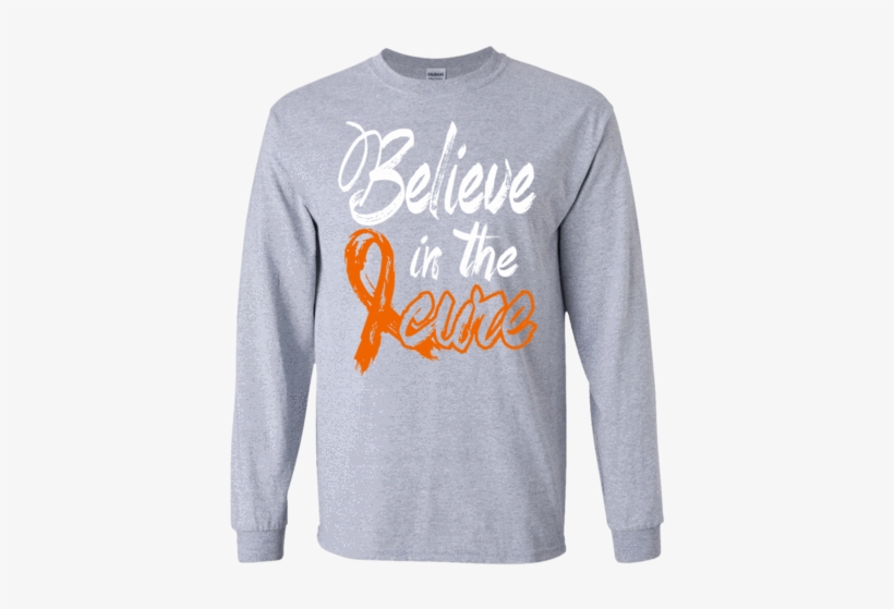 Believe In The Cure - Healthcare Cannabis Medical Marijuana Ls Tshirt, transparent png