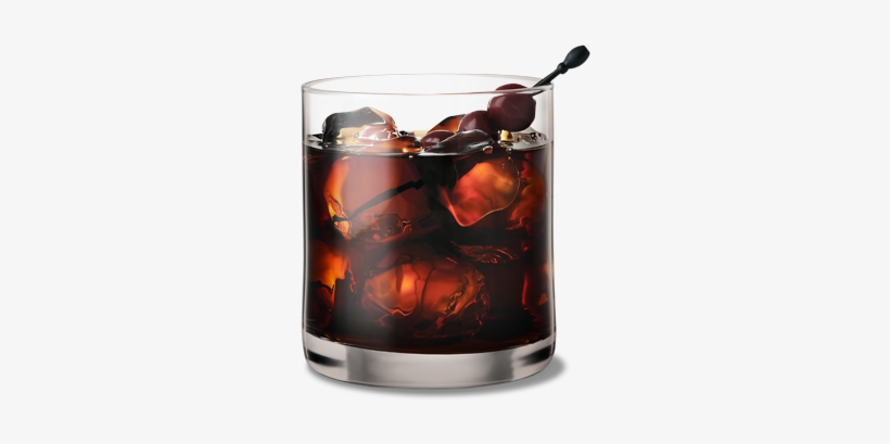 Using Just Kahlua And Vodka, This Cocktail Is Dark - Black Russian Cocktail, transparent png