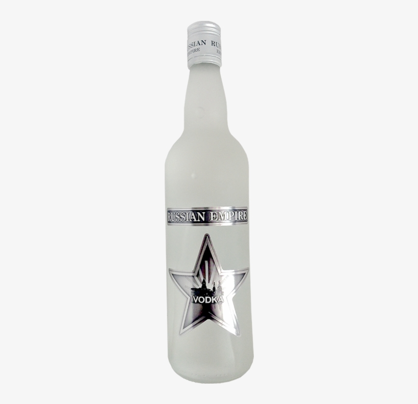 Russianvodka Productshot1 - Glass Bottle, transparent png