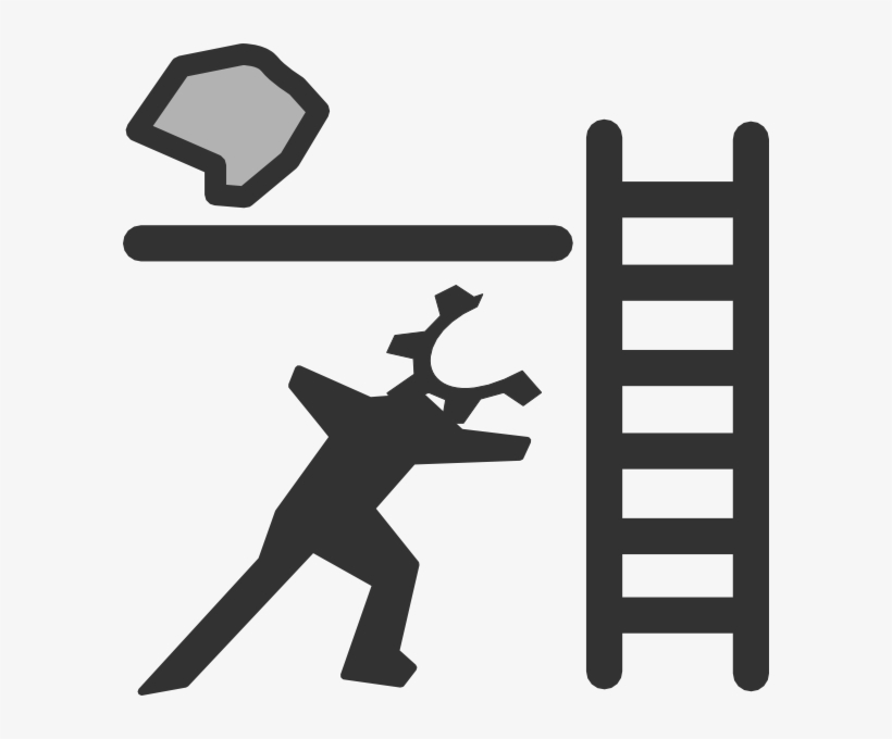 This Free Clip Arts Design Of Person With Ladder And, transparent png
