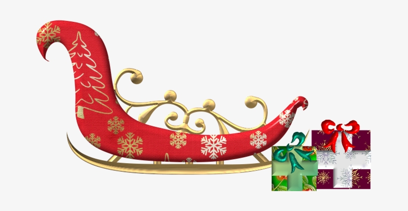 Download Png Image Report - Сани Деда Мороза Png, transparent png