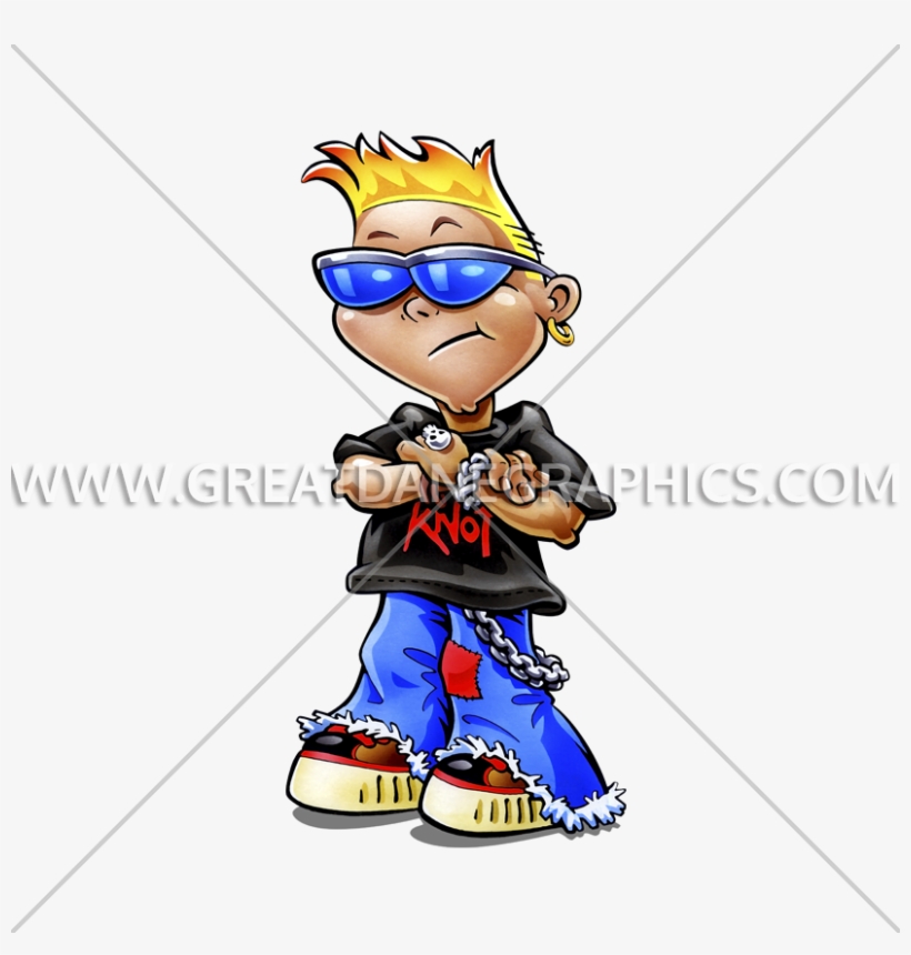 Rock Star Kid - Cartoon, transparent png