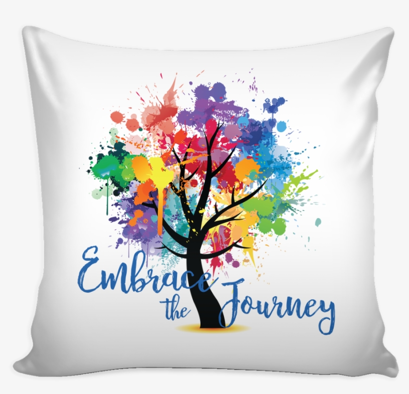 Embrace The Journey W/ Abstract Tree Of Life - Arbre En Peinture Abstraite, transparent png