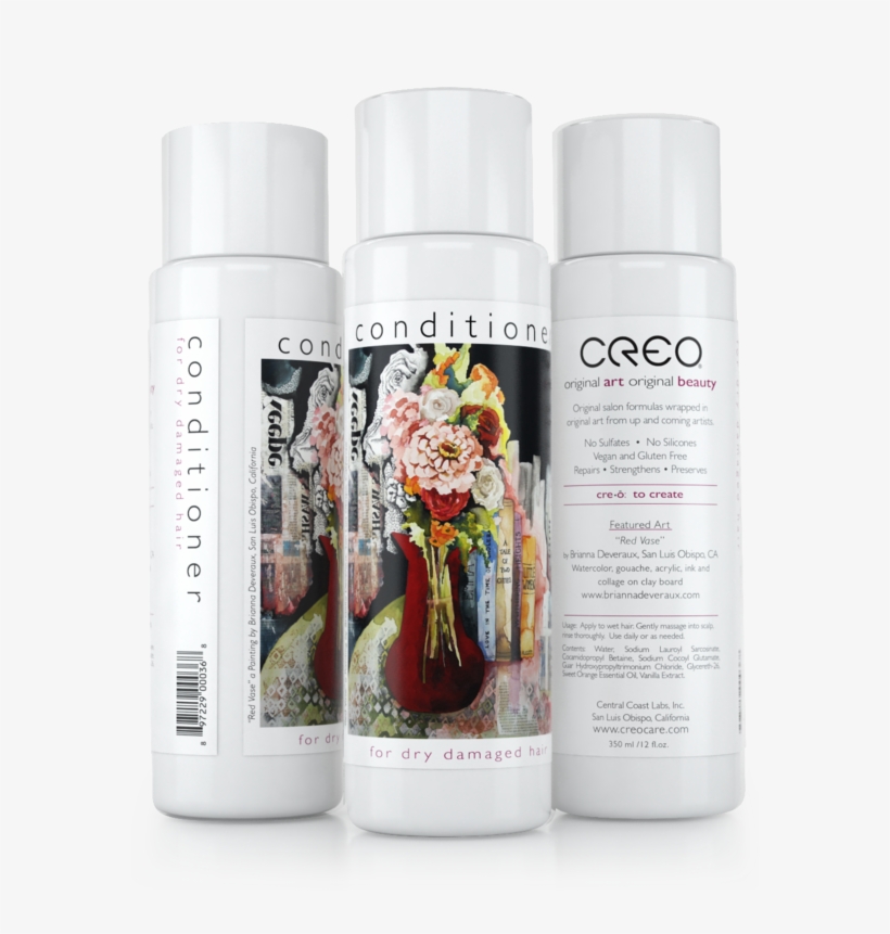Conditioner For Dry/damaged Hair Featuring - Creo Super Antioxidant Hair Conditioner For Drydamaged, transparent png