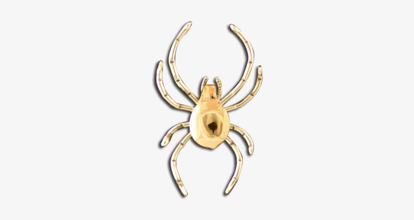 Original Pin/pendant Black Widow Spider, transparent png