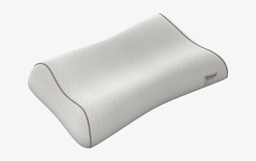 Technogel Contour Pillow Left Angle Side View - Technogel Pillow, transparent png