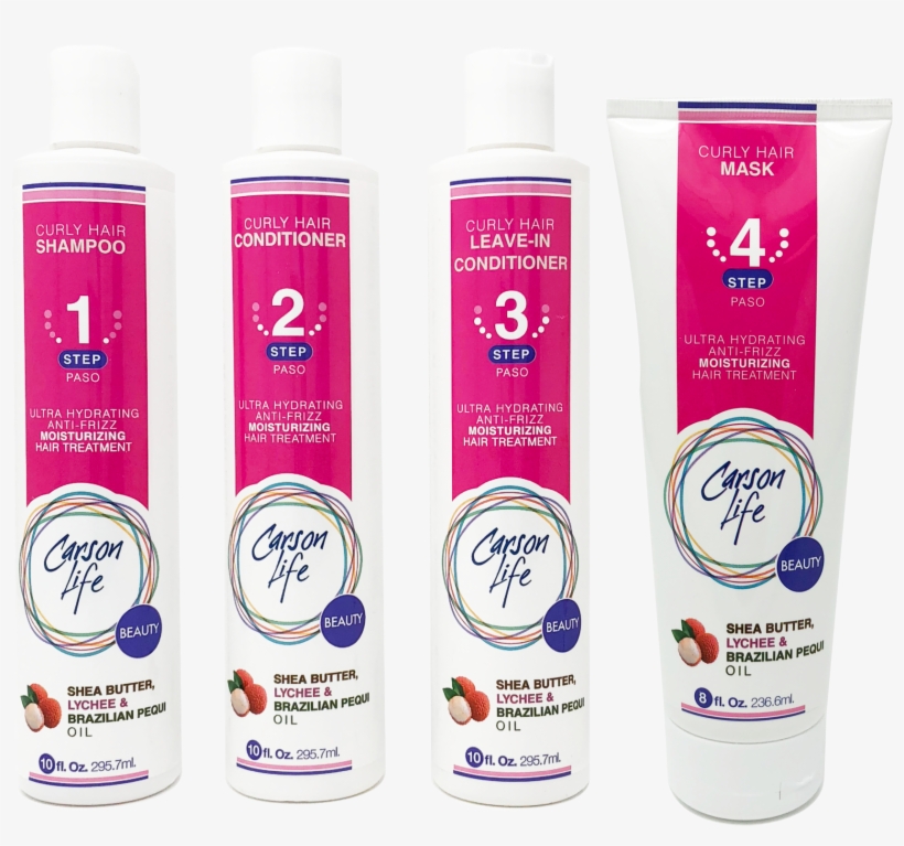 Curly Hair Care System, transparent png