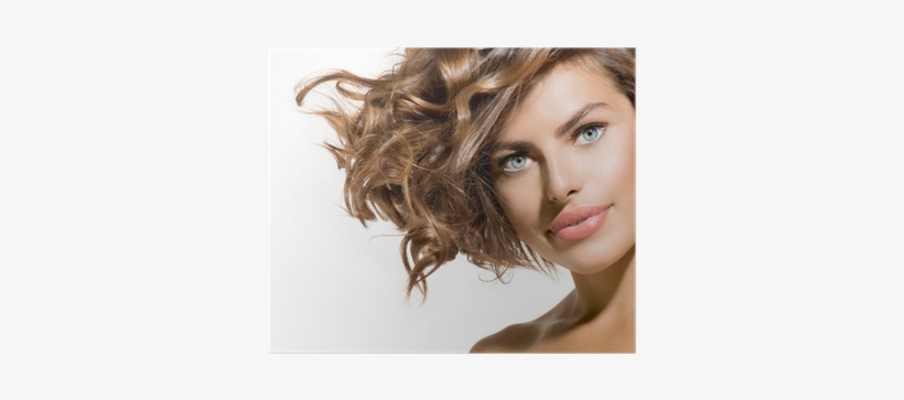 Beauty Young Woman Portrait Over White - Tonalizante Em Creme Essenziale Louro Médio Acinzentado, transparent png