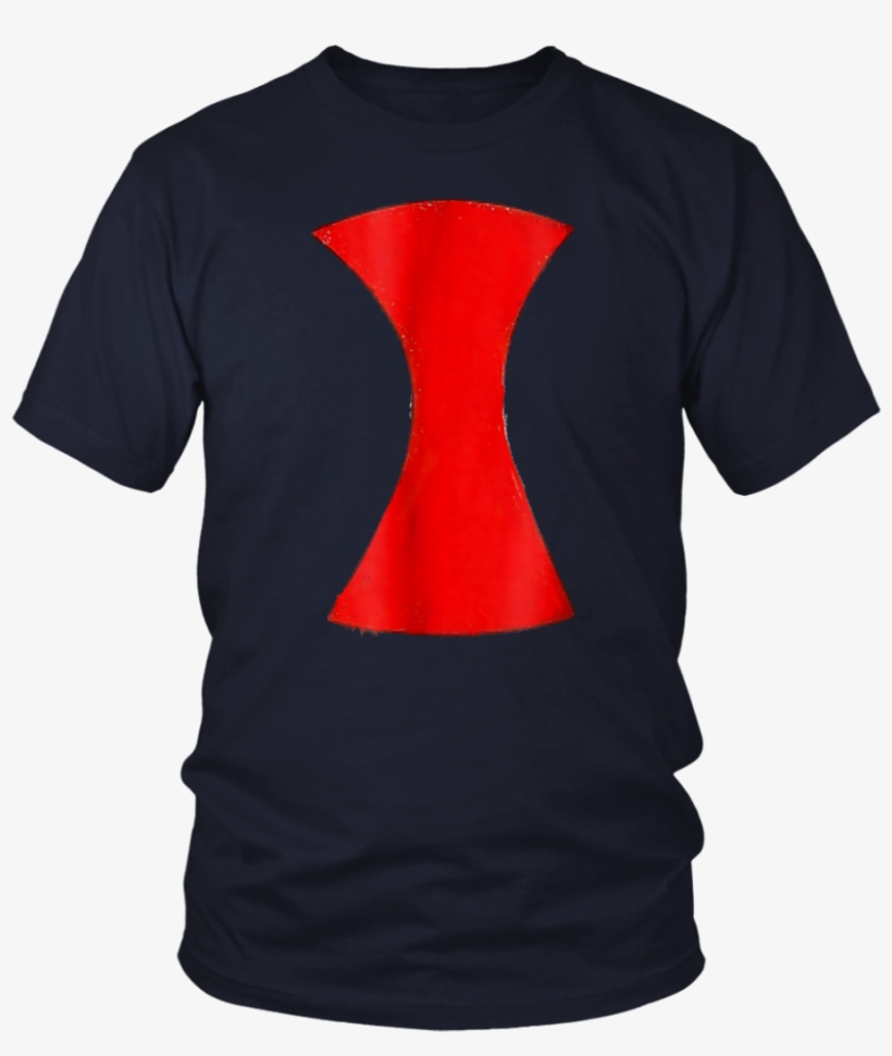 Black Widow Spider Red Hourglass Halloween Costume - Larry Bernandez T Shirt, transparent png