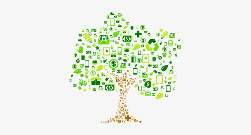 Greenbuyback Logo - Money Tree Icon Png, transparent png