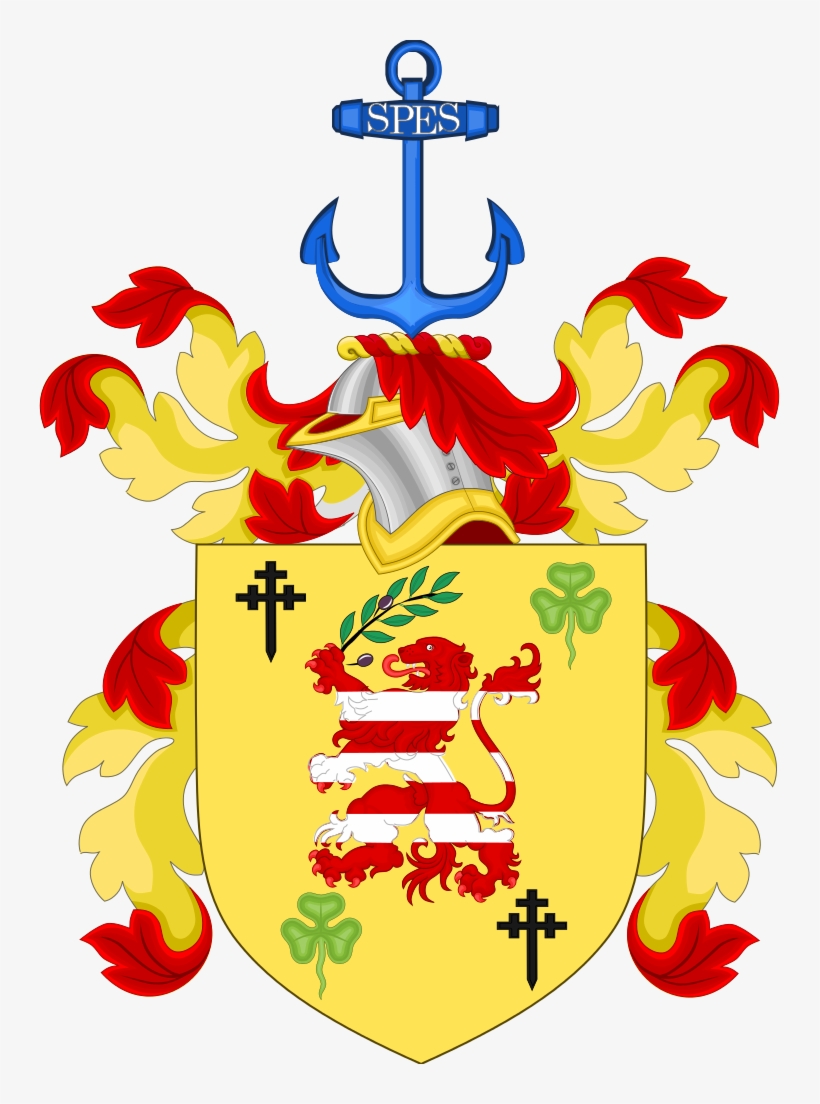 Coat Of Arms Of Bill Clinton - Raffles Coat Of Arms, transparent png