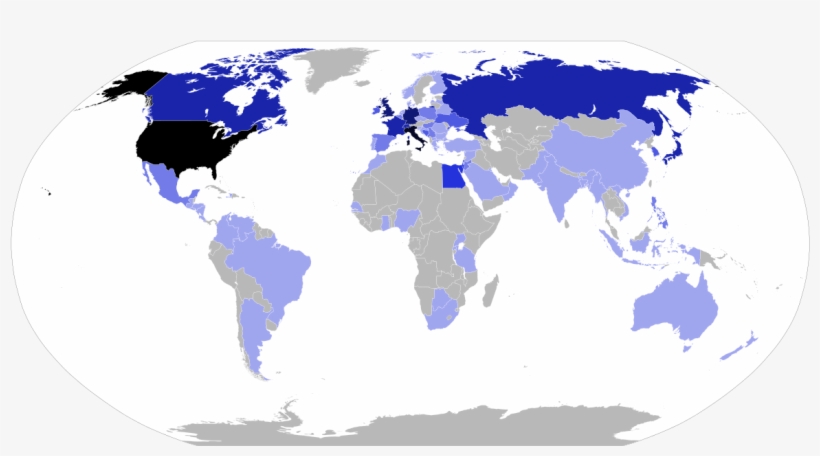 Bill Clinton Overseas Visits - Nafta Countries On World Map, transparent png