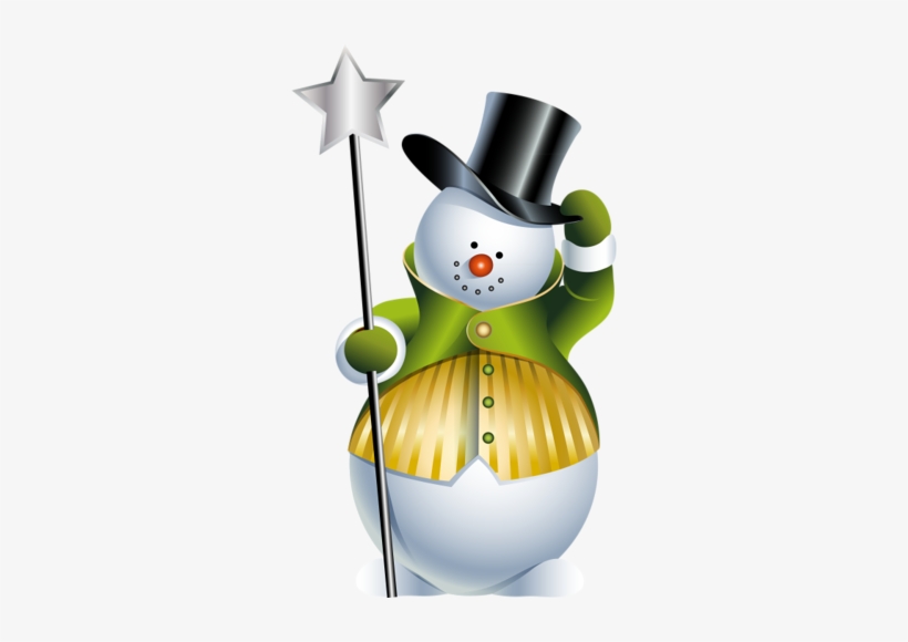 Would Be Cute On Xmas Stocking - Clip Art Snow Man, transparent png