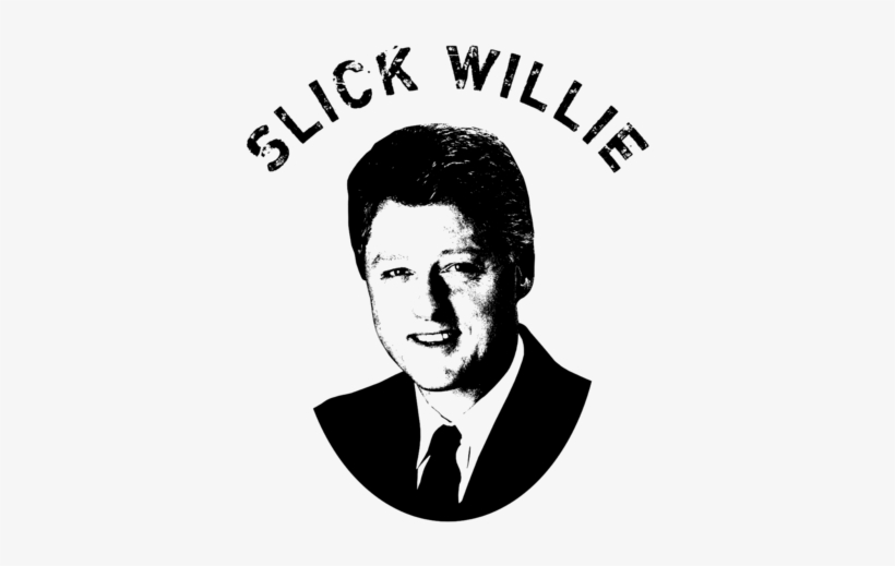 Click And Drag To Re-position The Image, If Desired - Slick Willie T Shirt, transparent png