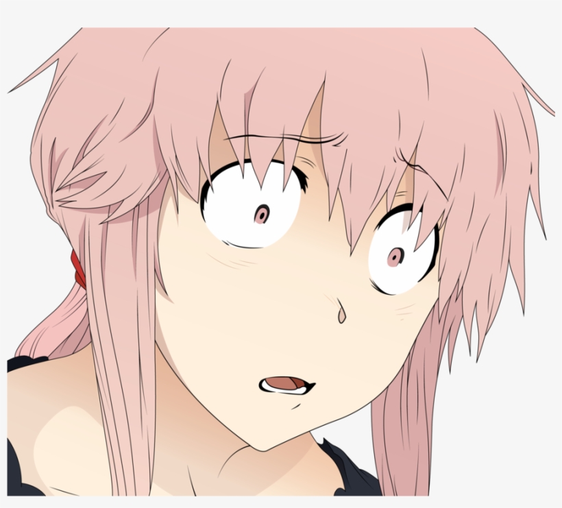 But Nobody Posts There Anymore - Yuno Gasai Futa Hentai, transparent png