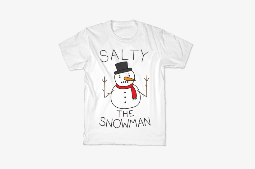 Salty The Snowman Kids T-shirt - Light Of The World T Shirt, transparent png