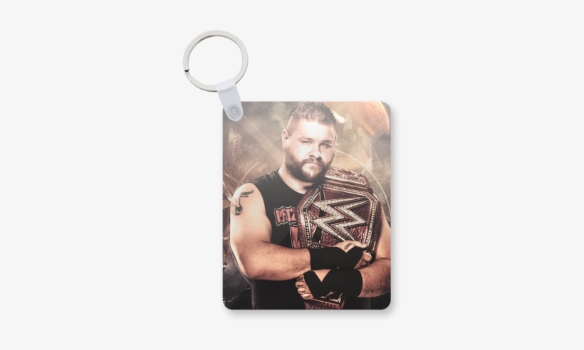 Kevin Owens Printed Keychain - Wwe: Clash Of Champions 2016 - Blu-ray, transparent png