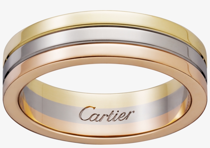 Trinity Wedding Ringwhite Gold, Yellow Gold, Pink Gold - Oro Rosa Y Oro Amarillo, transparent png