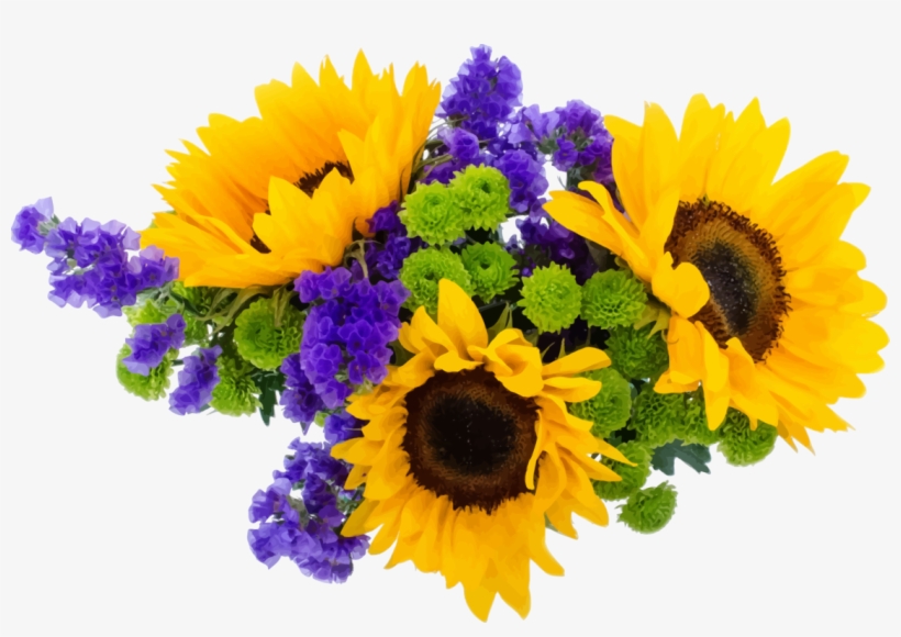 Common Sunflower Flower Bouquet Paper Yellow - Happy Friendship Day Wishes Quotes In Hindi, transparent png