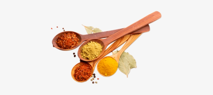 Spoon With Spice Png, transparent png