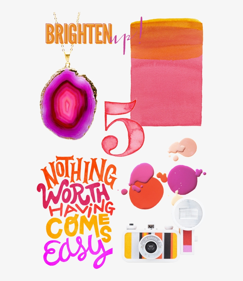 Watercolor - - Motivation Mood Board, transparent png