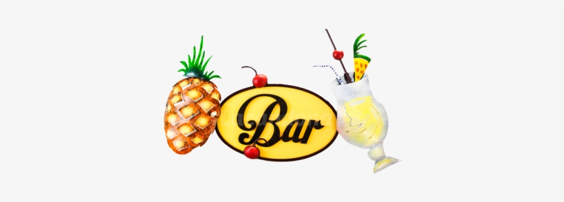 Bar Sign "piña Colada" - Illustration, transparent png