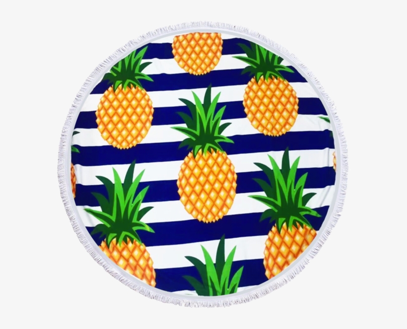 Pina Colada Pina Colada - Lish Large Microfiber Round Beach Towel Boho Hippy, transparent png