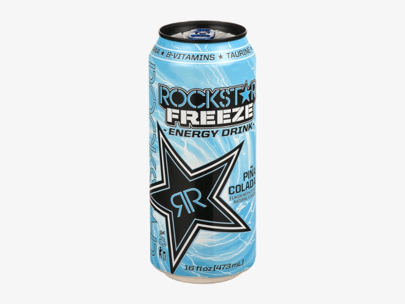 Rockstar Freeze Pineapple And Coconut Energy Drink, transparent png
