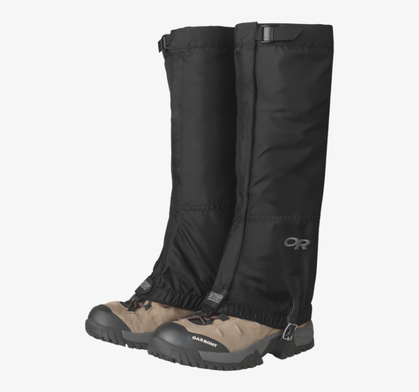 Lightspeed Image Id - Outdoor Research Mens Rocky Mountain High Gaiters Black, transparent png