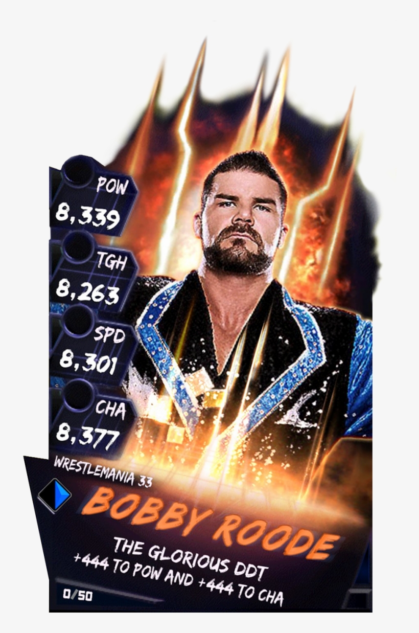 Bobbyroode S3 14 Wrestlemania33 Fusion - Wwe Supercard Wrestlemania 33 Fusion, transparent png