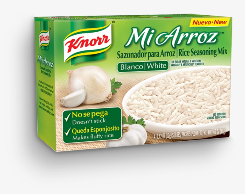 Knorr Rice Seasoning Mix White 4 Ct, transparent png