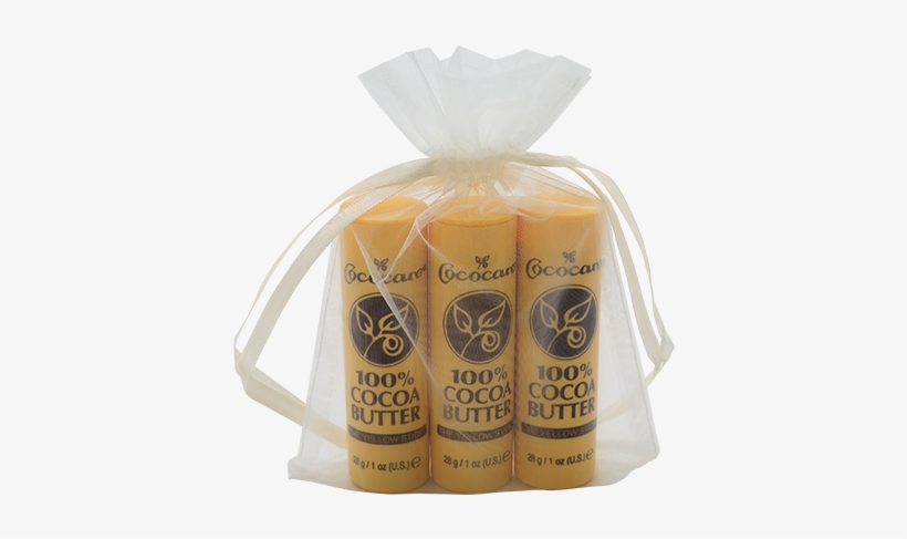Cococare - 100 Cocoa Butter Yellow Stick - 1 Oz., transparent png