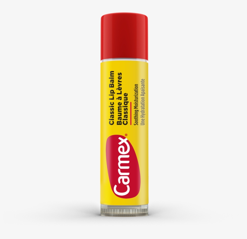 Leave - Carmex Classic Lip Balm Medicated, 0.25 Oz, transparent png